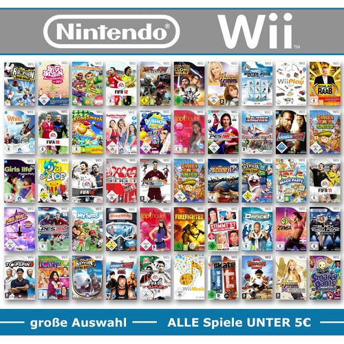 Nintendo wii giochi scelta - a,